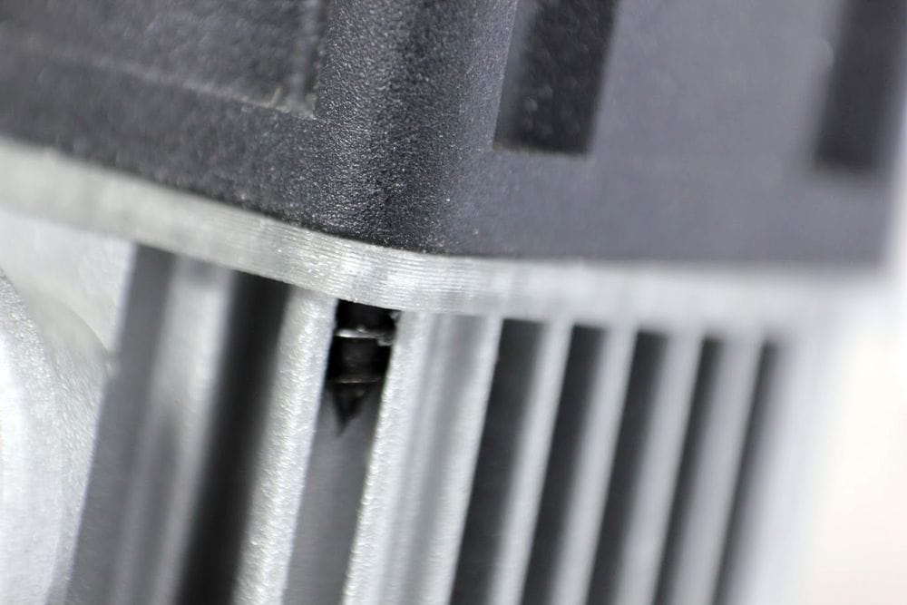 Fan sound and vibration dampening
