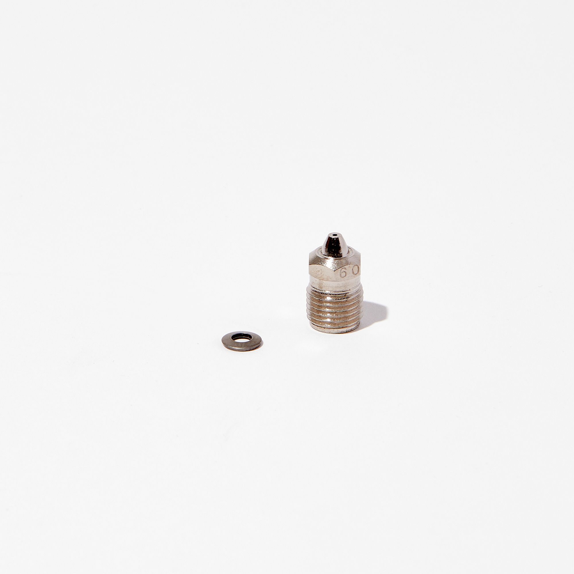 Tungsten carbide nozzle
