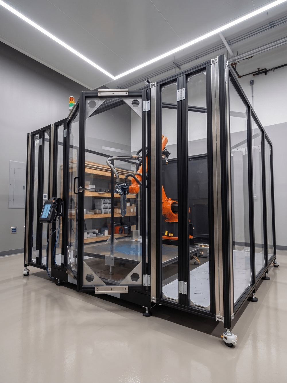 Large Format Robotic 3D Printing Cell