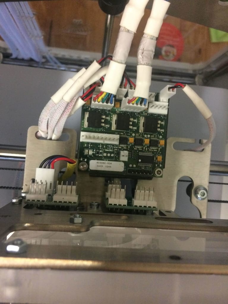 Cube Pro Extruders PCB