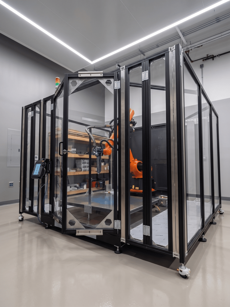 Large Format Robotic 3D Printing Cell