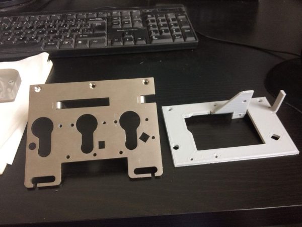 Mouting Plane for our Cube Pro Custom Conversion