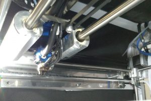 Dyze Design Liquid-Cooled (water cooled) Hotend and Extruder inside a Cube Pro 3D Printer